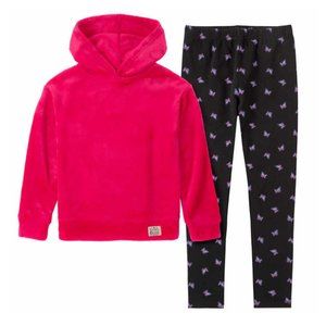 Lucky Brand Youth Plush Top and Legging Set- Medium(10~12)